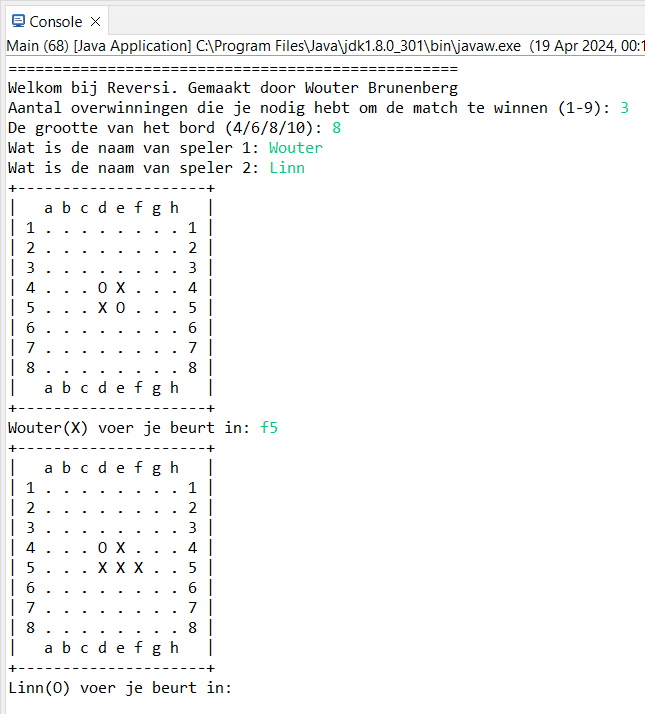 Reversi‑screenshot